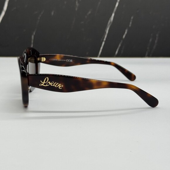 NEW LOEWE LW40153F 52E WOMEN SUNGLASSES HAVANA LOEWE EYEWEAR - Picture 7 of 11